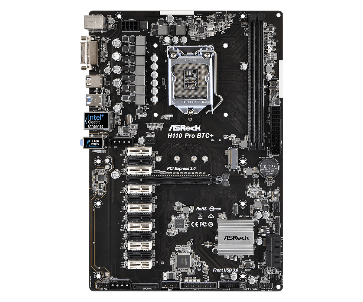 ASRock H110 Pro BTC+