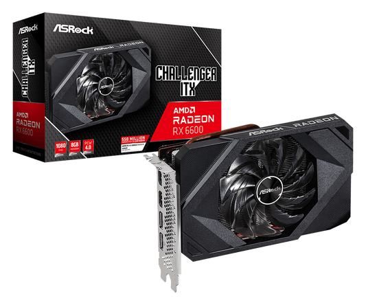 ASRock Radeon RX 6600 Challenger ITX 8GB