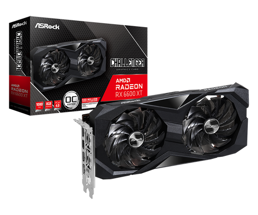 ASRock Radeon RX 6600 XT Challenger D 8GB OC