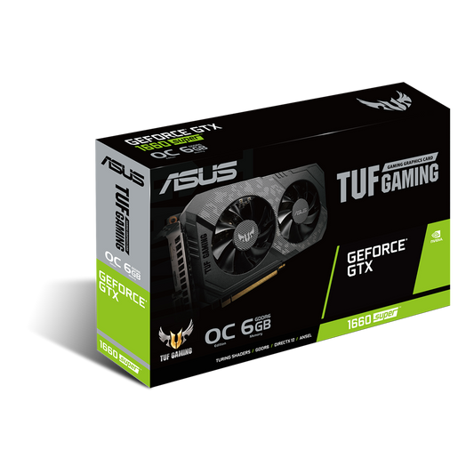 ASUS GeForce GTX 1660 SUPER OC TUF Gaming 6GB