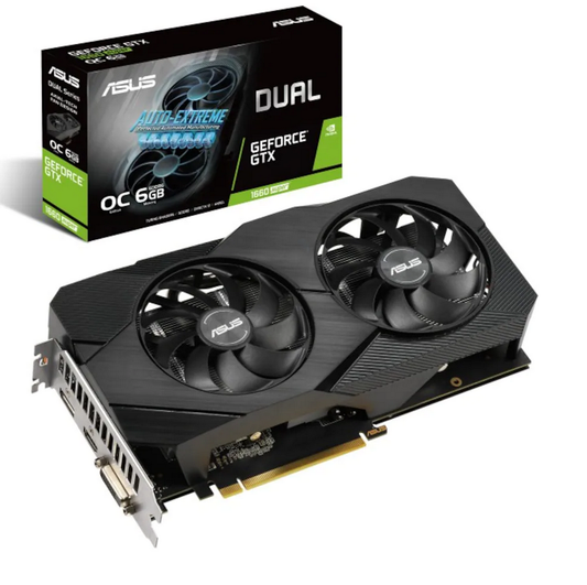 Asus GeForce GTX 1660 Super Dual Evo OC 6GB GDDR6